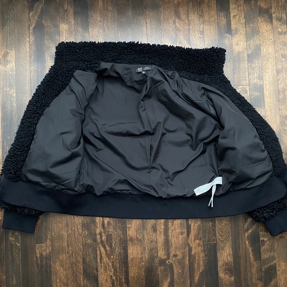 Zara TRF Collection Teddy Fleece Bomber Jacket - Picture 12 of 14